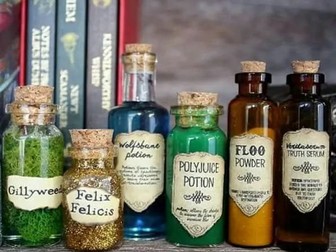 Harry Potter Writing - Instruction Text