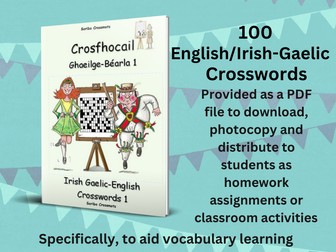 One Hundred Irish Gaelic English Crosswords