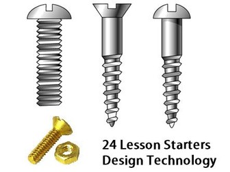24 Lesson Starters for Design Technology