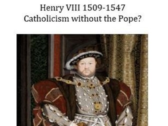 AS WJEC GOVERNMENT, REBELLION AND SOCIETY IN WALES AND ENGLAND c.1485- 1603 (Henry VIII)