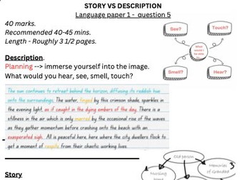 GCSE English Language Paper 1 Question 5 - workbook