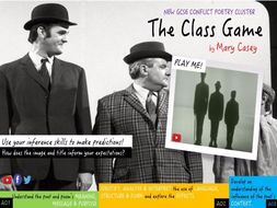 The Class Game, Mary Casey: Conflict Cluster 2017, New GCSE English Literature (Edexcel)