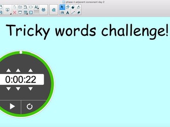 Phonics: Letters and Sounds - Phase 4 (adjacent consonants - day 2)