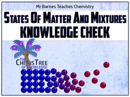 GCSE Chemistry 9-1: States of Matter and Mixtures Knowledge Check
