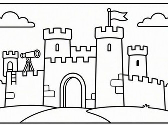 Magical Castles Coloring Book