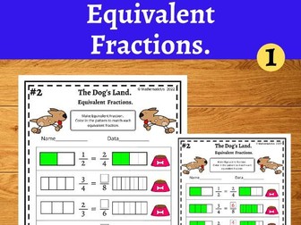 Equivalent Fractions Activities 1 with models