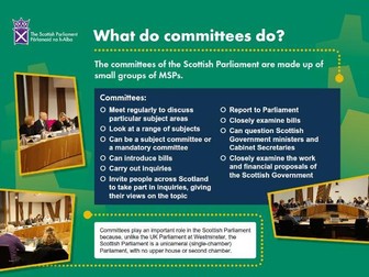 Scottish Parliament factfiles