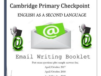 Cambridge Primary Checkpoint ESL Email Writing Booklet for Distance Learning