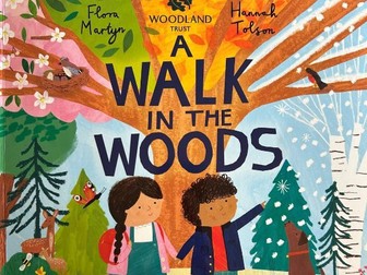 A walk in the woods PPT story book