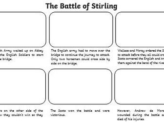 The Battle of Stirling storyboard