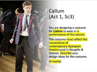 AQA GCSE Drama Noughts & Crosses 4 mark question