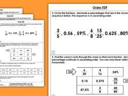 Fdp word problems picture