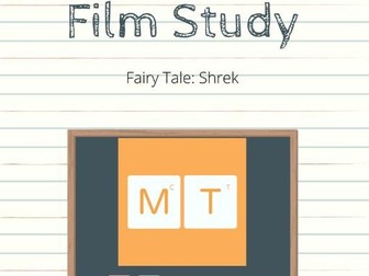 KS3 Film Study Fairy Tale Genre Shrek