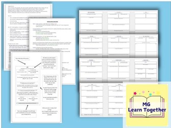 KS2 Story writing 10 planning scaffolds with prompts. Lesson plan, tips, writing skills cheat sheet