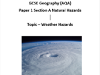 AQA 1A Tectonic Hazards