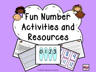 EYFS Number Activities and Resources