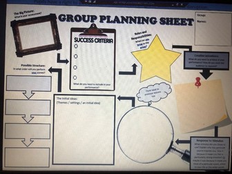 Group Planning Sheet