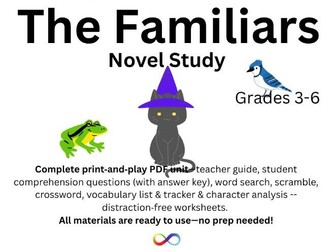 A Book Study for The Familiars