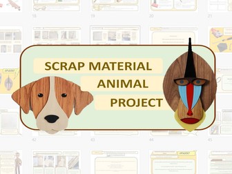 KS3 Scrap Material Animals