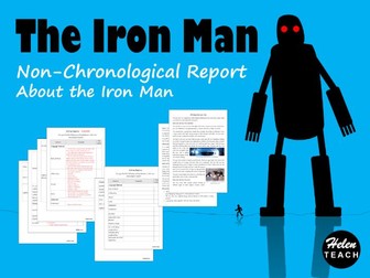 The Iron Man Non-Chronological Report Example, Feature Identification & Answers