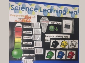 Science Learning Wall Display Board