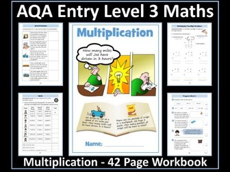 Multiplication: AQA Entry Level 3 Maths