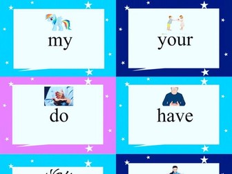 Tricky Word Actions (Jolly Phonics Sight Words)