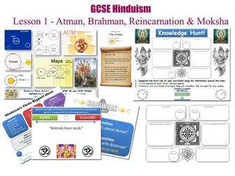 GCSE Hinduism - Atman, Brahman, Reincarnation & Moksha [ FREE LESSON ]