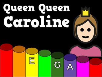 Queen Queen Caroline - Boomwhacker Play Along Video and Sheet Music