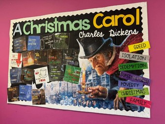 A Christmas Carol Display