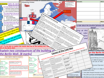 KS3 Cold War - Complete unit of work!