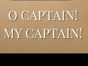 O Captain My Captain