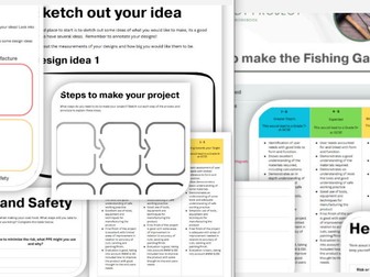 KS3 Design & Technology Projects Bundle – Workbooks, Instructions & Planning Resources