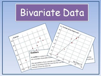 Bivariate Data Workbook