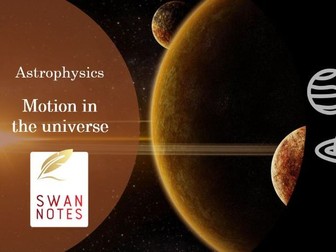 IGCSE physics astronomy motion in the universe ppt