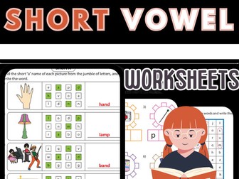 Short Vowel Sounds Worksheets