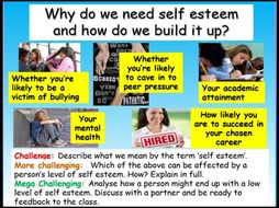 Self Esteem PSHE