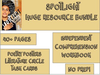 Huge Resource Bundle - Spotlight - Solli Raphael - Student Book -Task Cards