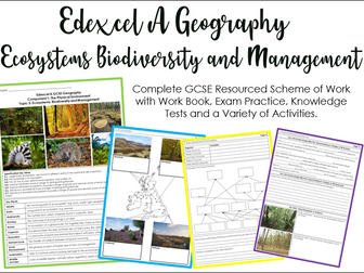 Exexcel A - Ecosystems SOW with Booklet