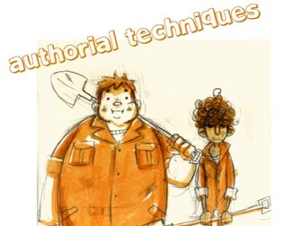 Holes - Authorial Techniques