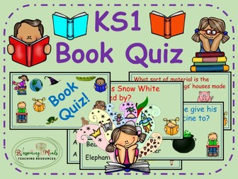 KS1 Book quiz : 50 questions
