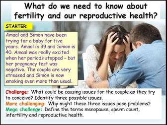 Fertility + STIs PSHE