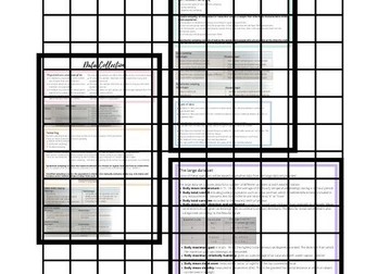 ALevel Maths Edexcel - Data collection