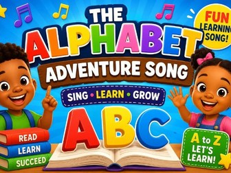 The alphabets adventure song