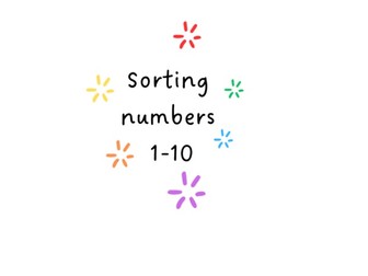 Sorting Numbers 1-10