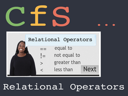Relational Operators