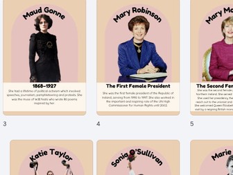 Inspirational Women In History Posters