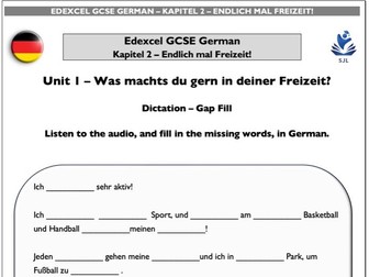 NEW EDEXCEL GCSE GERMAN - LISTENING EXERCISES - CHAPTER 2