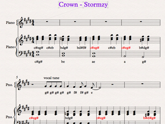 Stromzy - Crown Sibelius arrangement