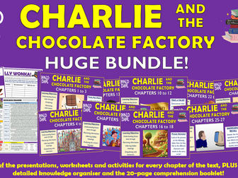 Charlie and the Chocolate Factory - Huge Bundle!